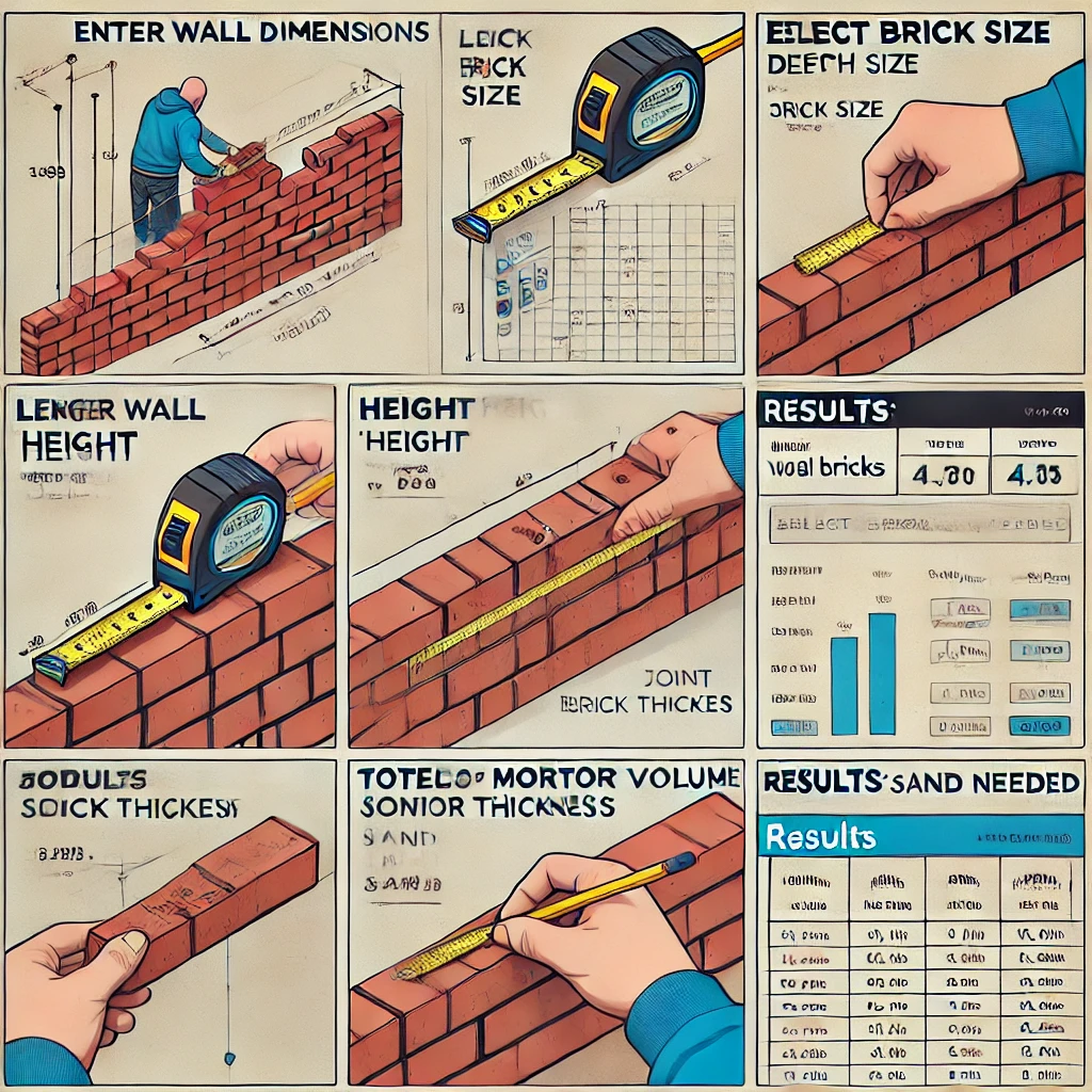 How to Use the Brickwork Calculator